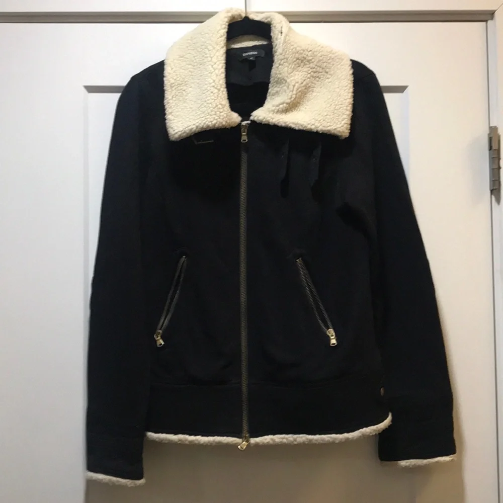 Express Shearling Jacket - Picture 1 of 2